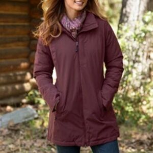 L.L. Bean Women's Maroon Ski Jacket